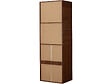 HABITAT ET JARDIN - Kit dressing " Opéra " modulable - 2 éléments - Marron - vignette