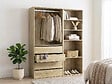 HABITAT ET JARDIN - Kit dressing " Opéra " modulable - 2 éléments - Beige - vignette
