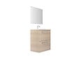 VIF - Set 2 tiroirs U MDF - Bois clair - L.60xl.35xH.18cm - vignette