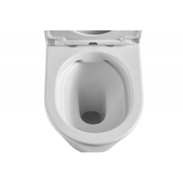 SWISS AQUA TECHNOLOGIES - Brevis WC à poser sans bride + abattant softclose (SATBRE031RREXVP) - large
