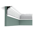 ORAC DECOR - Corniche Traditionnelle Avec Un Motif En Arrête C304 - L200 X H12,2 X L7,2 - Orac Decor - vignette
