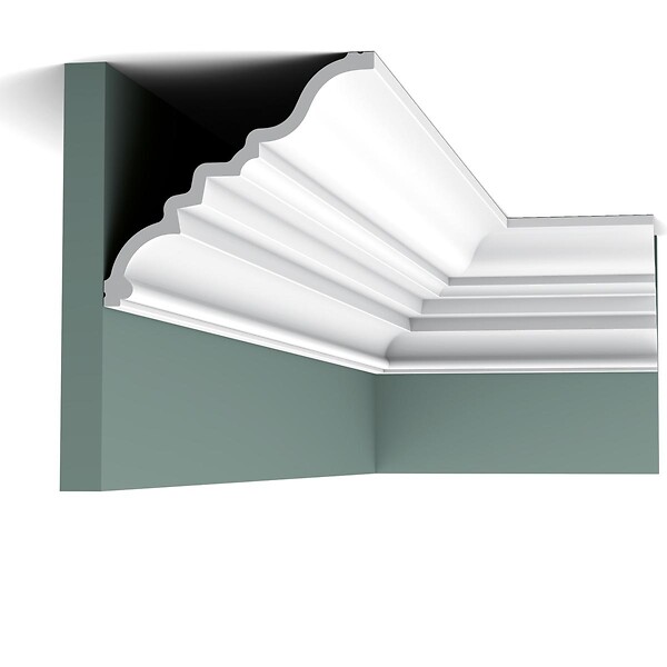 ORAC DECOR - Corniche Fragmentée C327 - L200 X H15,9 X L14,3 - Orac Decor - large