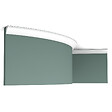 ORAC DECOR - Corniche Flexible Traditionnelle Et Symétrique C250f - L200 X H1,6 X L1,6 - Orac Decor - vignette