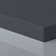 STANO - Receveur de douche 70 x 190 cm extra plat PURE en résine surface ardoisée anthracite Grille anthracite - vignette