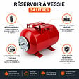 GT MARKET - Réservoir pression à vessie horizontal - 24 litres - vignette
