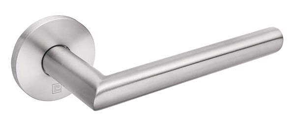 HERACLES - Béquille double sur rosace JADE slim ovale SL00 inox poli - HERACLES - B-INOX-SL00 - large