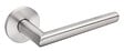 HERACLES - Béquille double sur rosace JADE slim ovale SL00 inox poli - HERACLES - B-INOX-SL00 - vignette