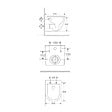 SWISS AQUA TECHNOLOGIES - WC suspendu sans bride Vortex et fixations invisibles, abattant frein de chute (SAT67010RTORP) - vignette