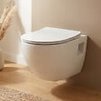 SWISS AQUA TECHNOLOGIES - Project WC suspendu sans bride avec abatant softclose, blanc (SATWCPRO010RREXP) - vignette