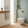 SWISS AQUA TECHNOLOGIES - Project WC suspendu sans bride avec abatant softclose, blanc (SATWCPRO010RREXP) - vignette