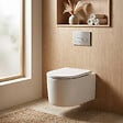 SWISS AQUA TECHNOLOGIES - WC suspendu sans bride Vortex et fixations invisibles, abattant frein de chute (SAT72010RTORP) - vignette