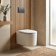 SWISS AQUA TECHNOLOGIES - WC suspendu sans bride Vortex et fixations invisibles, abattant frein de chute (SAT72010RTORP) - vignette