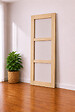GD MENUISERIES - Porte Coulissante bois Ayous Vitrage transparent H204 x L73 cm - vignette
