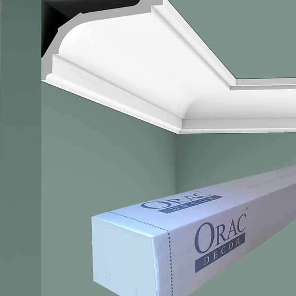 ORAC DECOR - Corniche Droite Et Classique C220 - L200 X H7,6 X L11,6 - Orac Decor - large