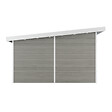 DIRECT-ABRIS - Abri de Jardin Composite ALMA - 15m2 Gris clair - Cabane de Jardin - vignette
