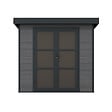 DIRECT-ABRIS - Abri de Jardin Composite ALMA - 5m2 - Gris - Cabane de jardin - vignette