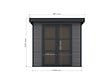 DIRECT-ABRIS - Abri de Jardin Composite ALMA - 5m2 - Gris - Cabane de jardin - vignette