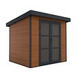 DIRECT-ABRIS - Abri de Jardin Composite ALMA - 5m2 - Brun - Cabane de jardin - vignette