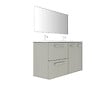 VIF - Porte en MDF - Gris clair - Lot de 2 - 70x30x1,8cm - vignette