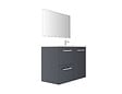 VIF - Porte en MDF - Gris Anthracite - 70x45x1,8cm - vignette