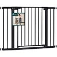 VOUNOT - Barriere de securite a pression sans percage Largeur 103-110cm Metal noir - vignette