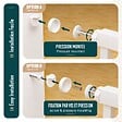 VOUNOT - Barriere de securite a pression sans percage Largeur 75-82cm Metal blanc - vignette