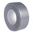 ACOMAT - Ruban adhésif toilé gris clair largeur 50 mm longueur 50 mètres | étanchéité conduits VMC - vignette