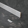 TECNOPROFILS - Plinthe MDF 2 m - Frêne Clair - Lot de 5 - 70 x 10 mm - vignette