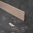 TECNOPROFILS - Plinthe MDF 2 m - Chêne Cérusé - Lot de 5 - 100 x 10 mm - vignette