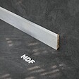TECNOPROFILS - Plinthe MDF 2 m - Chêne Cendré - Lot de 5 - 70 x 10 mm - vignette
