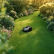VITO - Robot Tondeuse sans fil 800m2 Brushless 3 Lames Coupe 180mm Retour station automatique Mulching VITO - vignette