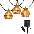 LUMISKY - Guirlande solaire ROTILIA HYBRID 10 ampoules 8M - vignette