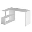 HABITAT ET JARDIN - Bureau d'étude en bois "Gelincik" - 130 x 109 x 74 cm - Blanc - vignette