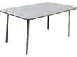 HABITAT ET JARDIN - Table jardin en métal "Bilbao" - 150 x 90 x 71 cm - Taupe - vignette