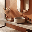 ESSEBAGNO - Luisa mitigeur lavabo haut cuivre brossé - vignette