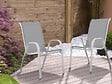 HABITAT ET JARDIN - Fauteuil jardin Textilène "Cordoba" - Phoenix - Ecru - Lot de 2 - vignette