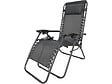 HABITAT ET JARDIN - Fauteuil de jardin relax zéro gravité "Sintra" - Noir - vignette