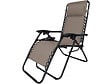 HABITAT ET JARDIN - Fauteuil de jardin relax zéro gravité "Sintra" - Taupe - vignette