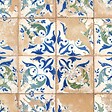 RO'MA NATURE - Carrelage Vintage Bleu Leptis 45x45x0,95 cm Solvera - Sol et mur intérieur (vendu par carton de 1 m²) - vignette