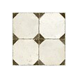 RO'MA NATURE - Carrelage Vintage Noir Cabochon 45x45x0,95 cm Calvero - Sol et mur intérieur (vendu par carton de 1 m²) - vignette