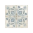 RO'MA NATURE - Carrelage Vintage Bleu Leptis 45x45x0,95 cm Camoria - Sol et mur intérieur (vendu par carton de 1 m²) - vignette
