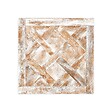 RO'MA NATURE - Carrelage Vintage effet Parquet Bois Blanc Vieilli Versailles 45x45x0,95 cm Virelno - Sol intérieur (vendu par carton de 1 m²) - vignette