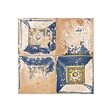 RO'MA NATURE - Carrelage Vintage Bleu Volubilis 45x45x0,95 cm Solvera - Sol et mur intérieur (vendu par carton de 1 m²) - vignette