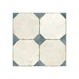 RO'MA NATURE - Carrelage Vintage Bleu Cabochon 45x45x0,95 cm Calvero - Sol et mur intérieur (vendu par carton de 1 m²) - vignette