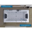 DISTRIBAIN - Baignoire balnéo London S 22 jets Whirlpool - vignette