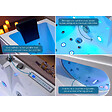 DISTRIBAIN - Baignoire balnéo Twister 32 jets Whirlpool - vignette