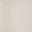ATMOSPHERA - Voilage à œillets Beige Lin motif Jacquard 140 x 240 cm - vignette