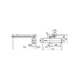 ASSA ABLOY - Ferme porte corps seul type DC 200 force variable 2 à 4 argent - vignette