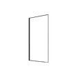 AURLANE - Pare Baignoire Rabattable 75x130 cm - Aluminium Gun Metal et Verre Trempé 4 mm - vignette
