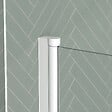 AURLANE - Pare baignoire Rabattable 70x120cm - Profilé Blanc Mat - Verre Trempé 4mm - ELEMENTARY - vignette
